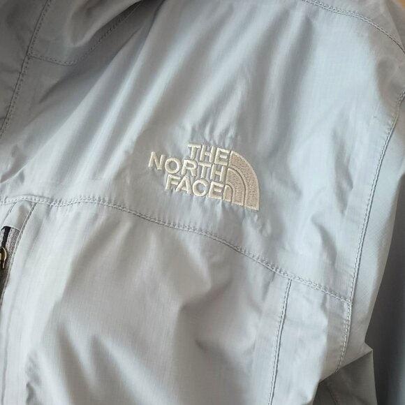 North Face Hooded Windbreaker SP Blue Gray Waterproof Outdoor Jacket - Picture 5 of 12